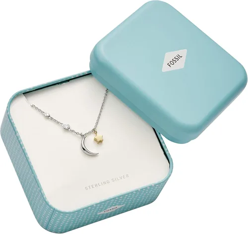 Miniatura 2 de Collar de cadena con diseño de corazón fósil