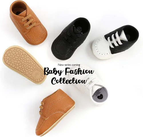 Miniatura 3 de HULYKA Zapatos de lona antideslizantes para bebés y niñas con suela de goma antideslizante zapatos para cuna para recién nacidos y recién nacidos
