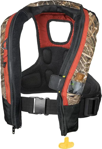 Miniatura 7 de BLUESTORM Arcus 40 - Chaleco salvavidas inflable automático PFD para adultos con cordón manual Chaleco salvavidas aprobado por la Guardia Costera