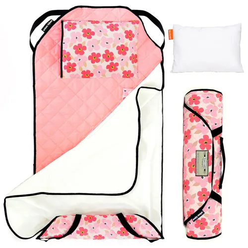 Miniatura 2 de Urban Infant Tot Cot Tapete de Siesta para Niños - Tapete de Siesta para Niños Pequeños Guardería Preescolar Cubierta de Ropa de Cama con Manta