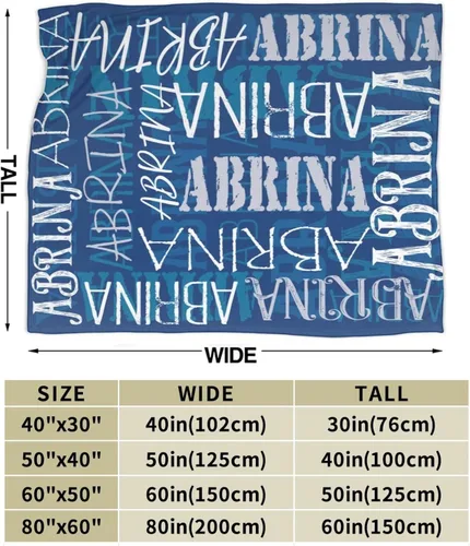 Miniatura 5 de Manta personalizada con nombre para bebé, mantas de bebé suaves y personalizadas para niños, mantas personalizadas con nombre para niños, adultos