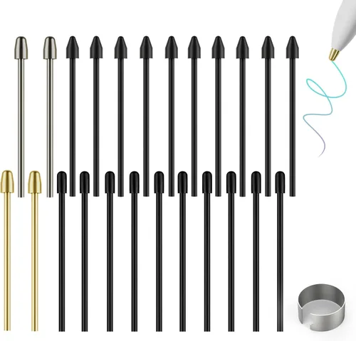 Miniatura 8 de Para 2 puntas de bolígrafo notables, puntas de metal de AHBTEYM y accesorios de repuesto para lápiz capacitivo 1/2/marcador más/bolígrafo de 12