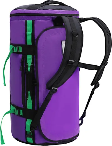 Miniatura 17 de MIER Mochila deportiva grande con compartimento para zapatos, resistente y resistente al agua, azul marino, 45L