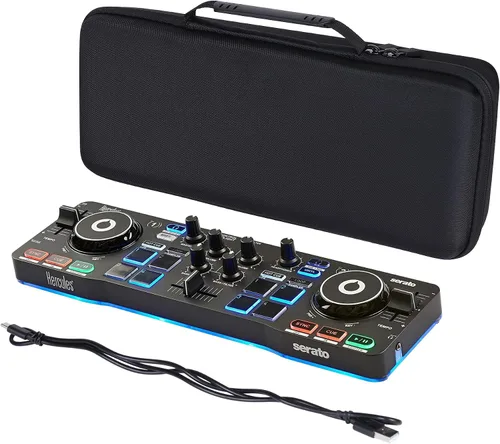 Miniatura 2 de co2CREA Estuche de viaje duro de repuesto para Hercules DJ DJControl Starlight Pocket DJ Controller
