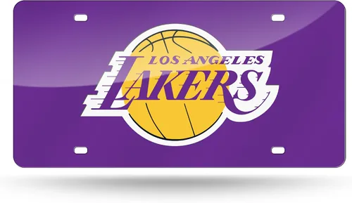 Miniatura 13 de Rico Industries Placa de matrícula metálica con incrustaciones láser de la NBA