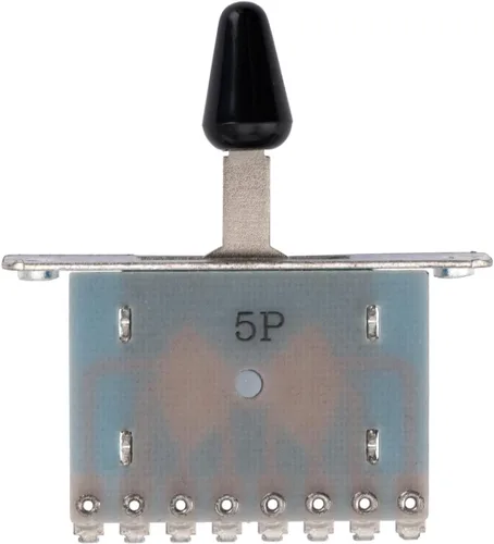 Miniatura 3 de Interruptor de palanca selector de recogida de 5 vías Alpha para guitarra eléctrica estilo Strat de importación