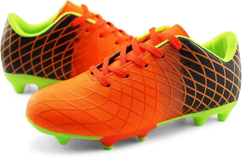 Miniatura 7 de JABASIC - Tacos de fútbol para exteriores para niños zapatos de fútbol atléticos y firmes
