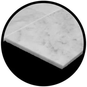 Miniatura 3 de Mármol Italiano Blanco Bianco 4x12 Azulejo Afilado