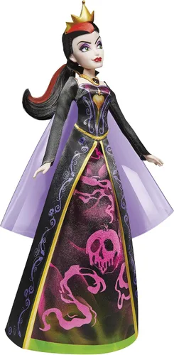 Miniatura 5 de Disney Princess Villains Black and Brights Collection, muñeca de moda, paquete de 4, juguete de villanos de Disney para niños de 5 años en adelante