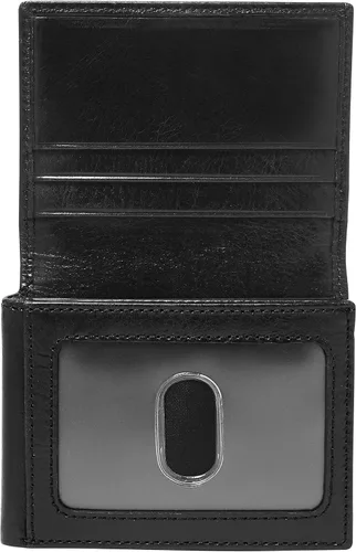 Miniatura 2 de Fossil Cartera triple de piel con bloqueo RFID para hombre