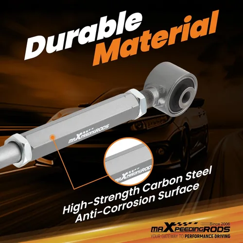Miniatura 3 de maXpeedingrods Brazo de control superior trasero ajustable para Chrysler Sebring 2007-2010, para Dodge Journey Avenger 2008-2010, 1 par de brazos