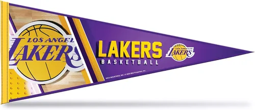 Miniatura 16 de Rico Industries NBA Basketball Primary - Banderín de fieltro de 12 x 30 pulgadas para decoración de pared, ideal para el hogar, dormitorio