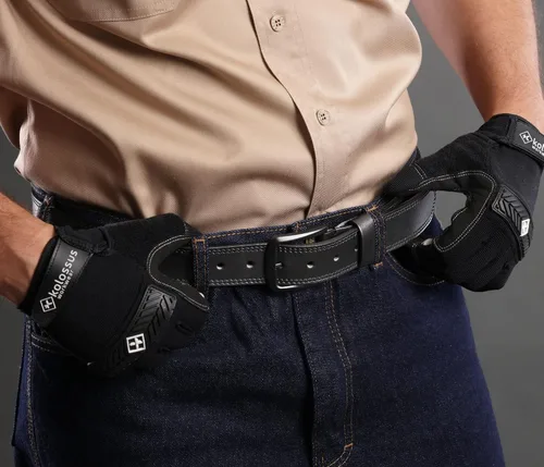 Miniatura 3 de Kolossus Cinturón para hombre - Cinturones de cuero de grano superior para hombre