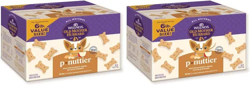 Miniatura 13 de Old Mother Hubbard by Wellness Classic - Galletas pequeñas surtidas para perros, sabor original, horneadas, naturales y crujientes para entrenarlo