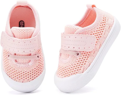 Miniatura 95 de BMCiTYBM Zapatos de bebé para niños pequeños, zapatillas de malla transpirable antideslizantes
