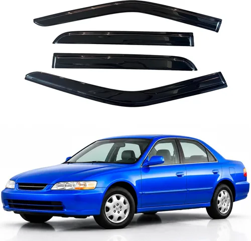 Miniatura 15 de Visor para ventana IG para Hyundai Venue 2020-2023, protector contra la lluvia, adhesivo extra duradero, deflector de viento para lado