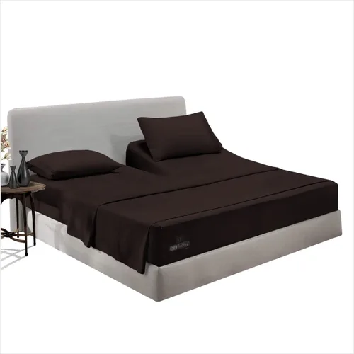 Miniatura 23 de SGI bedding Juego de sábanas de microfibra ajustable de 28 pulgadas con parte superior flexible de cabeza dividida, ultra suave, refrescante