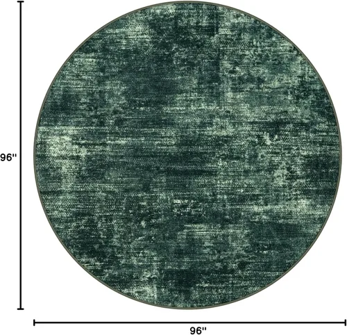 Miniatura 792 de IOHOUZE Alfombra abstracta lavable de 3 x 12 pies para pasillos, antideslizante para cocina, camino de entrada de lana sintética para interiores