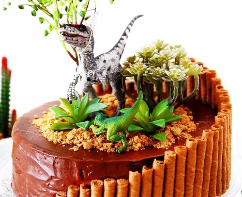 Miniatura 9 de Figura de velociraptor de juguete de dinosaurio con mandíbula y manos móviles, figura de acción de Raptor con detalle de regalo y colección Dinos