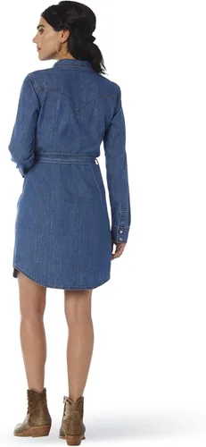 Miniatura 2 de Vestido de jean Wrangler para mujer con broches