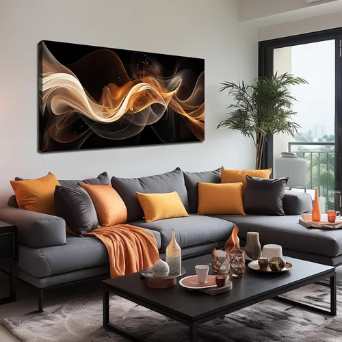 Miniatura 10 de JuhaiArt Arte de pared de árbol de rosa blanca para dormitorio, decoración de pared negra, cuadro floral para dormitorio y oficina, 20 x 40 pulgadas