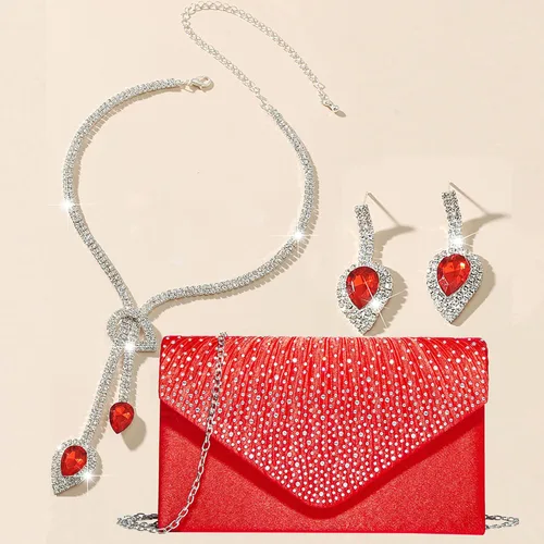 Miniatura 9 de LETODE Bolsos de mano para mujer, bolsos de noche y embragues para mujer, bolsos de sobre, bolsos de fiesta, baile de graduación, bolso de boda