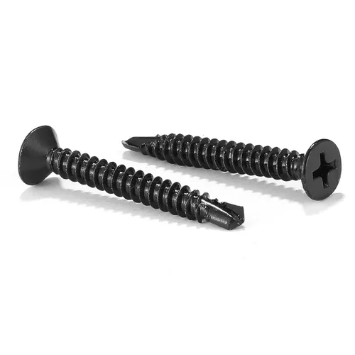 Miniatura 12 de Tornillos de chapa metálica #8 x 3/4 pulgadas, 100 unidades de acero inoxidable 410 tornillos autorroscantes rápidos de acero inoxidable 410
