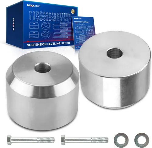 Miniatura 16 de KAX Kit de nivelación trasero de 1-2" Compatible con Jeep Cherokee 1984-2001 2WD/4WD Grilletes de bajada trasera de acero de alta resistencia