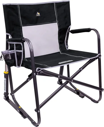 GCI Outdoor Freestyle Rocker XL - Silla mecedora plegable portátil para exteriores y silla de campamento al aire libre