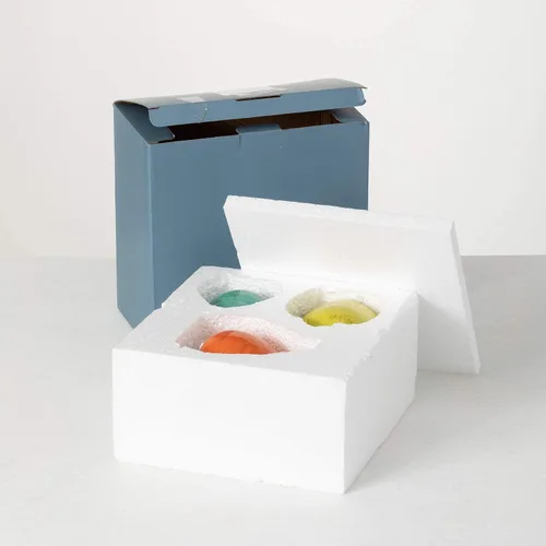 Miniatura 9 de Sullivans juego de jarrones de cerámica, diversos tamaño, colores aguamarina, naranja, verde, juego de 3 (CM2219)
