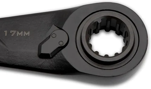 Miniatura 6 de Crescent CX6DBM2 - Juego de llaves métricas de trinquete de óxido negro 4 en 1 de 2 piezas X6