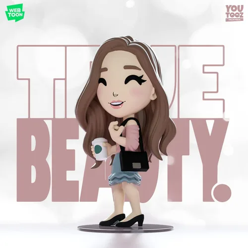 Miniatura 7 de Youtooz Jugyeong - Figura de vinilo de 4.6 pulgadas, con licencia oficial Jugyeong coleccionable de True Beauty Creators Collection