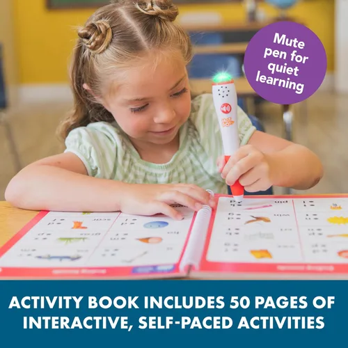 Miniatura 6 de Educational Insights Hot Dots Let's Learn - Juego de lectura de jardín de infantes, libros de trabajo de jardín de infantes con bolígrafo