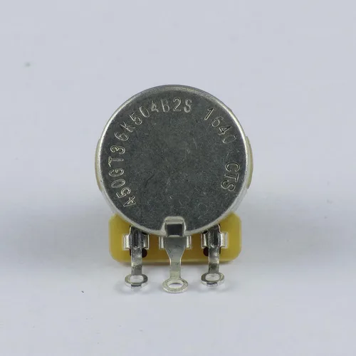 Miniatura 3 de Potenciómetro CTS serie 450G A500K guitarra olla latón eje dividido