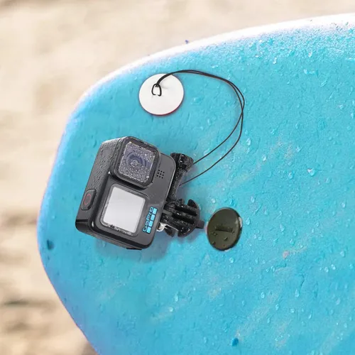 Miniatura 9 de HSU Soportes de surf y accesorios para esquí, esnórquel, surf, wakeboard, accesorio para GoPro Hero 13, 12, 11, 10, 9, 8, 7, 6, 5, negro, plata