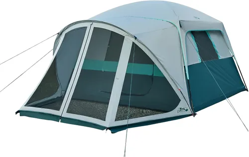 Miniatura 13 de Tents for Camping 6/8/10 Person Camping Tent with Screen Porch, Weatherproof Large Cabin Tent with Rainfly and Carry Bag, Family Tent for Outdoor