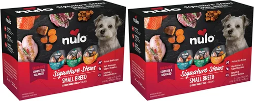 Miniatura 10 de Nulo Small Breed Dog Signature Stew - Pollo y salmón en caldo, taza de 24 x 2.8 onzas