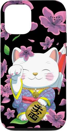 Miniatura 27 de Funda para iPhone 13 Pro Max Japanese Maneki Neko Lucky Cat