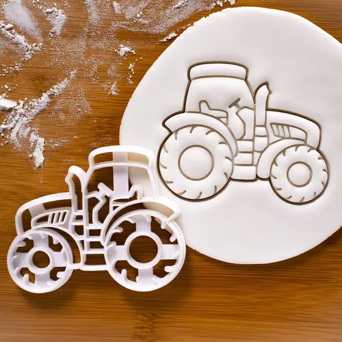 Miniatura 2 de Cortador de galletas Farm Tractor, 1 pieza - Bakerlogy