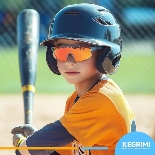 Miniatura 3 de Gafas de sol polarizadas de béisbol para niños: gafas de sol deportivas para niños y niñas de 3 a 12 años, lentes de sol para ciclismo y correr