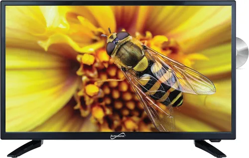 Miniatura 12 de Supersonic SC-1912 LED HDTV de 19 pulgadas con calidad de imagen de 1080p, reproductor de DVD integrado, HDMI, USB, capacidad de monitor de PC