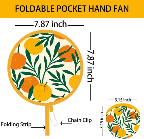 Miniatura 22 de 4 abanicos de mano plegables de pintura floral rosa, ventiladores compactos para mujeres, ventilador de mano plegable para conciertos, viajes