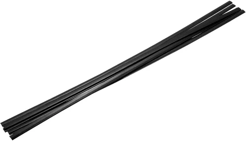 Miniatura 105 de MECCANIXITY 5 varillas de soldadura de plástico amarillo de 0.374 in x 9.843 in HDPE cinta plana de soldadura de plástico para reparar tanques
