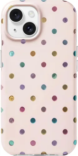 Miniatura 9 de Hython Funda para iPhone Air, diseño estético de lunares lindos, funda simple de 6.5 pulgadas, delgada, antiarañazos, parachoques de TPU suave, a