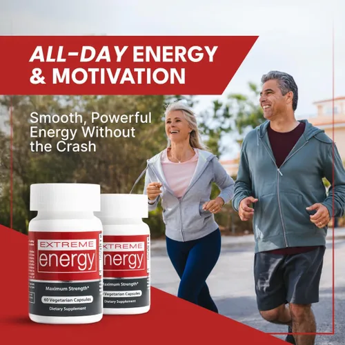 Miniatura 2 de Herbal Nitro Píldoras de energía extrema – Aumento de 6 a 10 horas, sin choques ni nerviosismo, suplemento energético natural de máxima fuerza