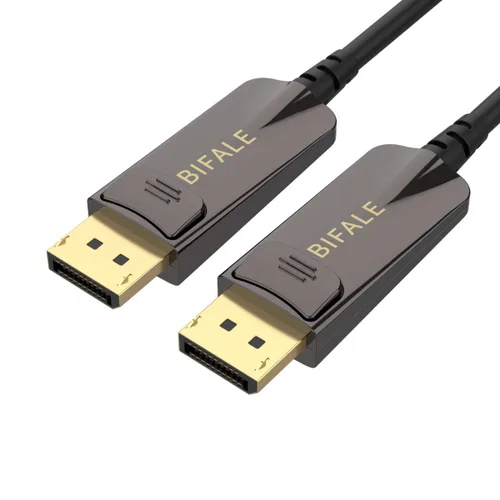 Miniatura 8 de BIFALE Paquete de 2 cables DisplayPort 1.4 8K con certificación VESA de 15 pies, cable DP 1.4 de nailon trenzado