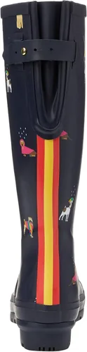 Miniatura 3 de Joules Welly Print - Perro arcoíris azul marino 6 B (M), Navy Rainbow Dog, 6
