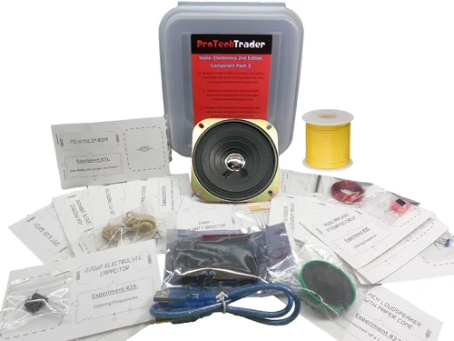 Miniatura 4 de Make: componentes electrónicos 2da Edición paquete de segunda edición. El kit sigue el último modelo: Electronics (2015) libro educativo de Charles