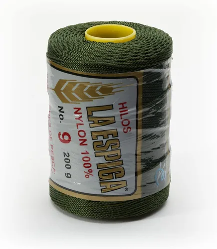 Miniatura 10 de N° 9 - 100% Cordón de Hilo de Nylon Omega para Tejer y Crochet - 01 Blanco