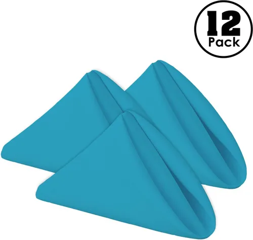 Miniatura 2 de Gee Di Moda Servilletas de tela – Servilletas de cena caribeñas de 17 x 17 pulgadas – Juego de 12 servilletas de tela de tela suaves y absorbentes